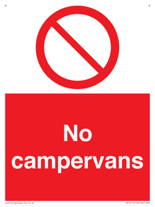 No campervans